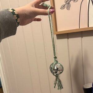 Disco Ball rearview Ornament for car